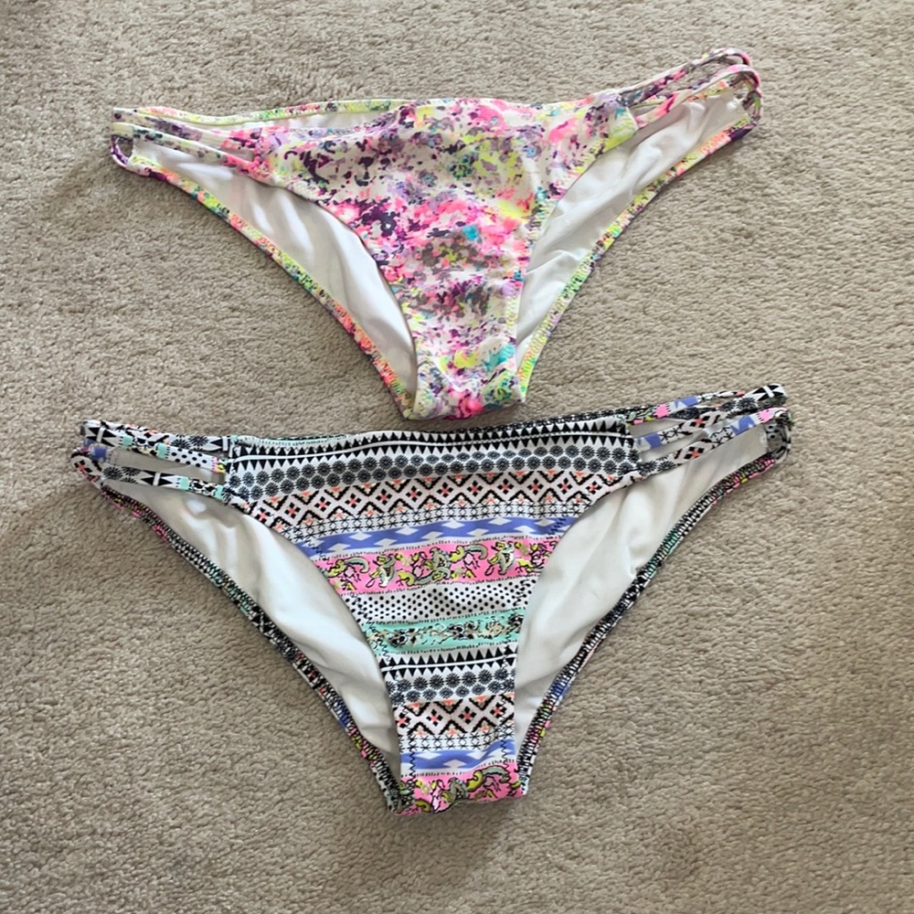 Lot of two bikini bottoms Victoria’s Secret